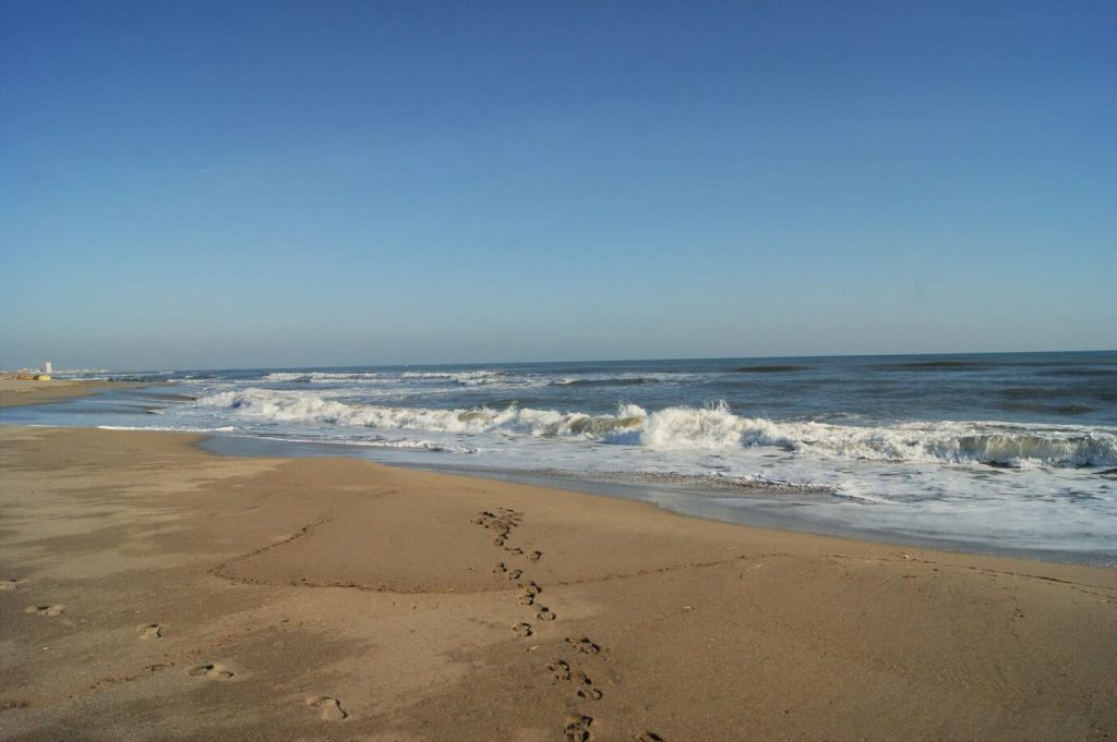 Plage naturelle Vendres