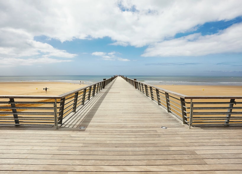 riez a la vie tourisme plage mer pont